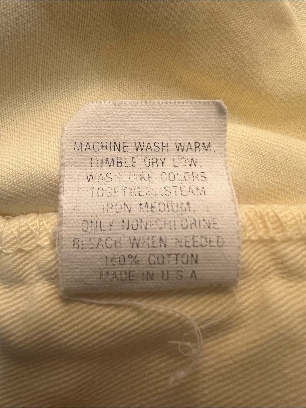 Vintage Polo by Ralph Lauren Yellow pleat “Tyler” Men’s Shorts Sz 34 made in US - Picture 5 of 9